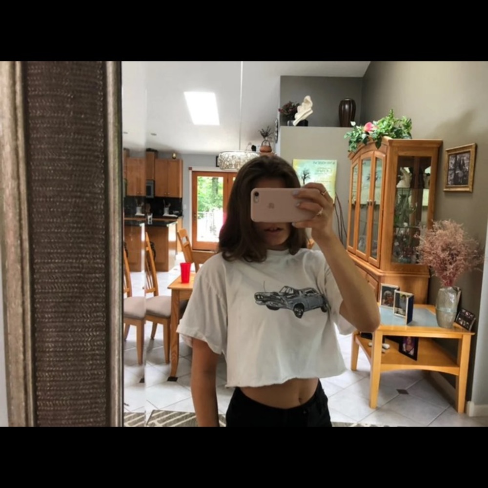 john galt car show crop top